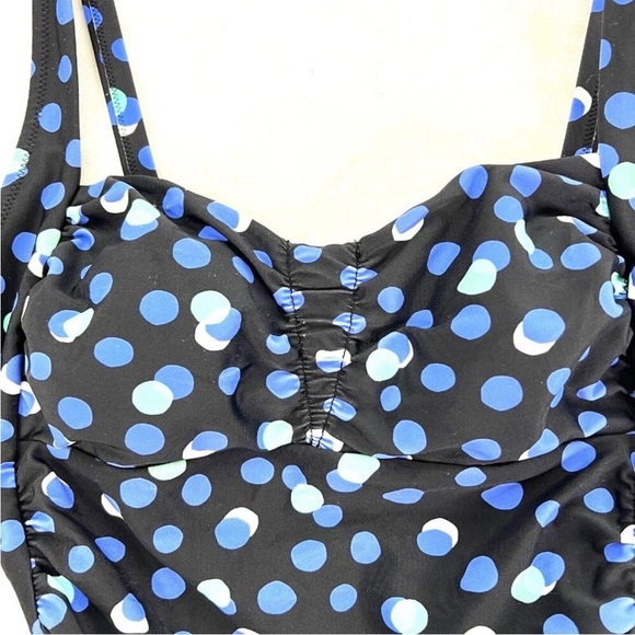 SEEKERS ESSENTIALS AUSTRALIA Swimsuit Womens 10 One Piece Slimming Ruched Front - Picture 4 of 7